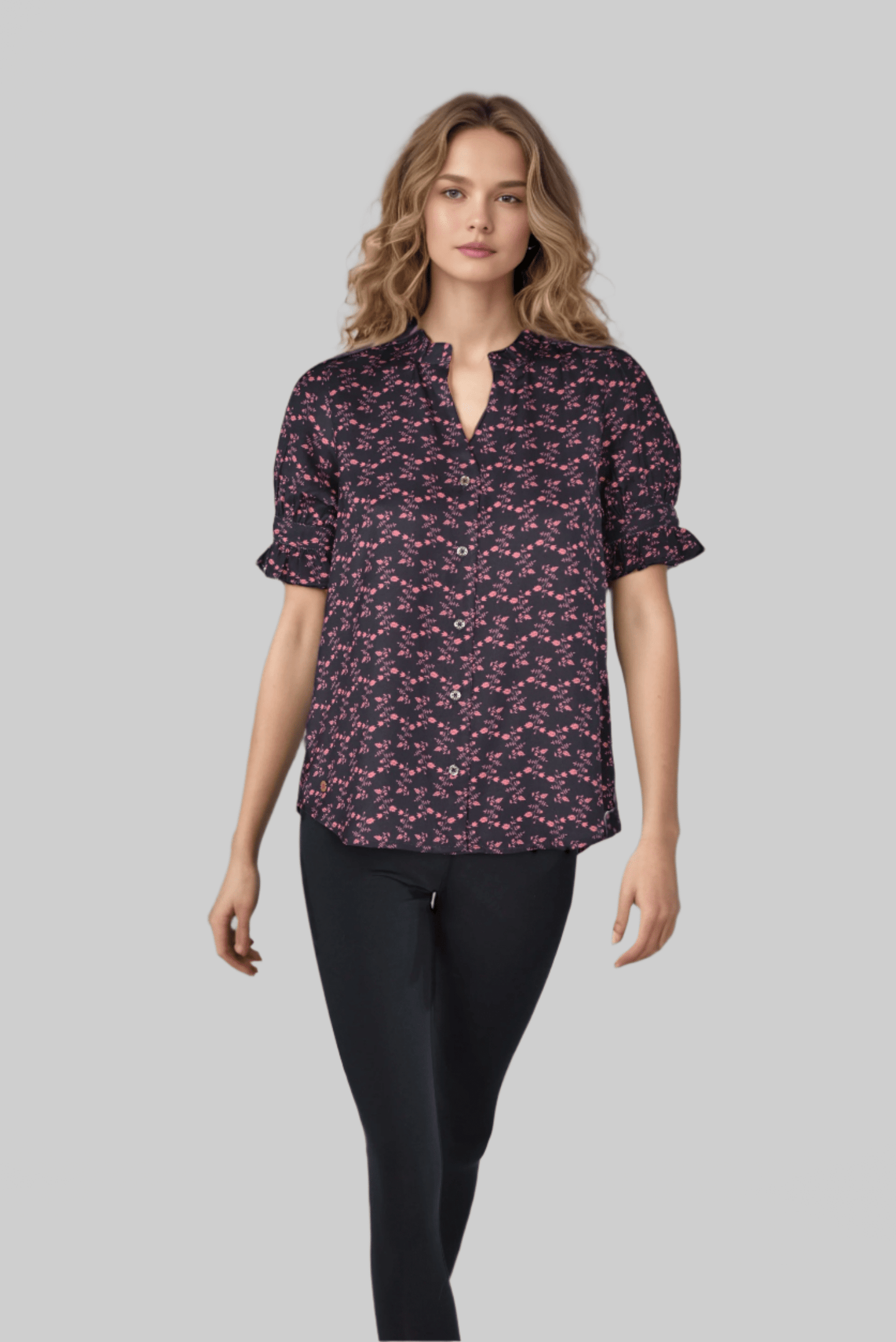 Black Bella Blouse - DressAtR LLC