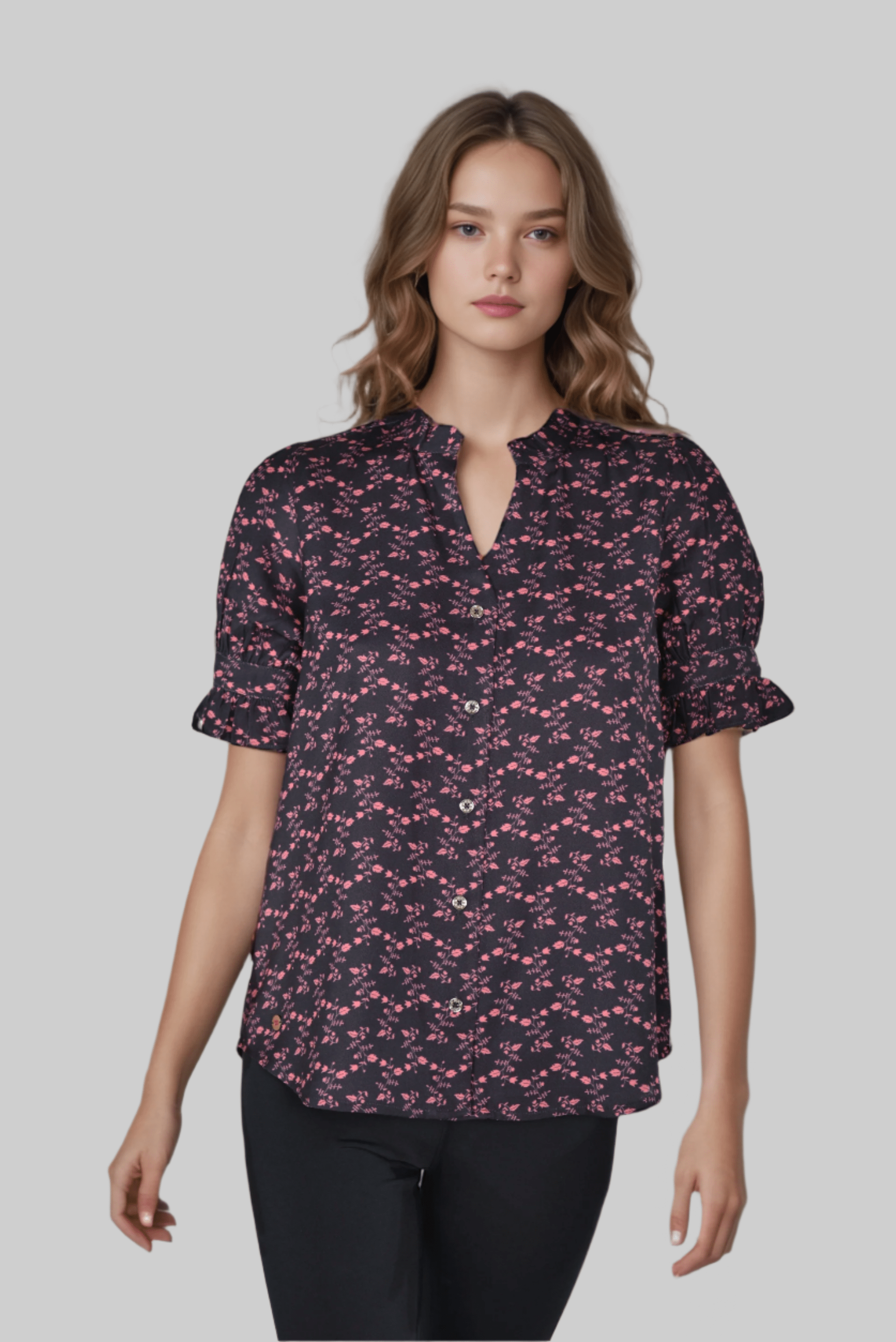 Black Bella Blouse - DressAtR LLC