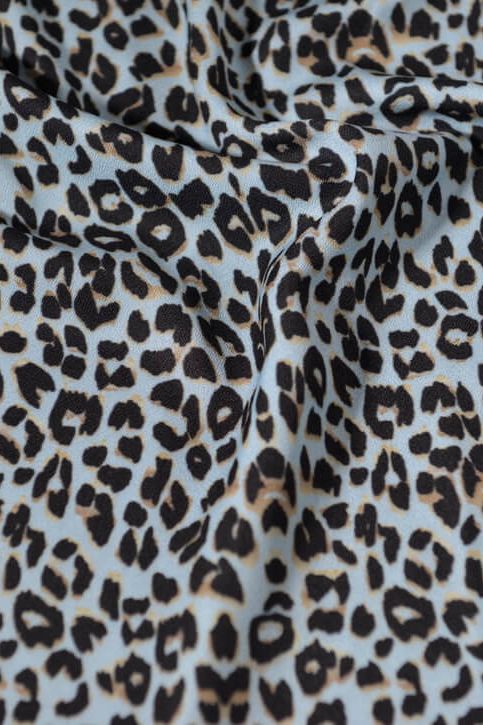 Blue Leopard Cool Top - DressAtR LLC