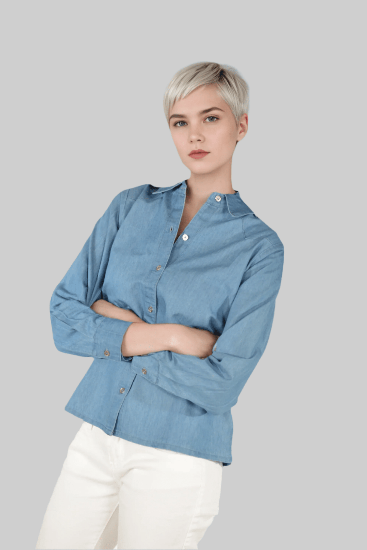 Denim Nightfall TF Shirt - DressAtR LLC