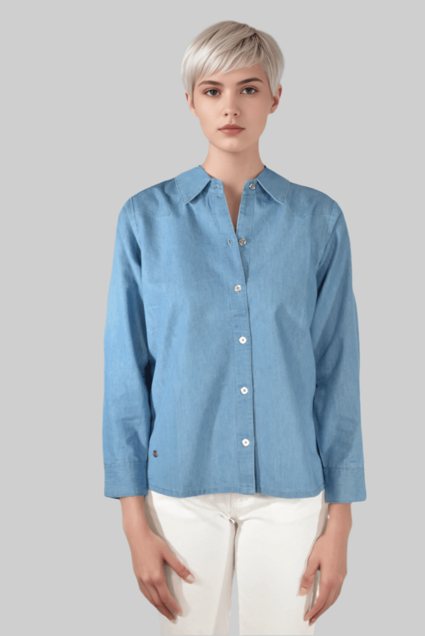 Denim Nightfall TF Shirt - DressAtR LLC