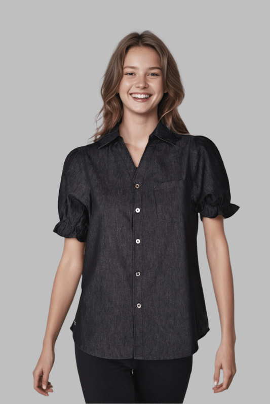 Denim Onyx Charm Shirt - DressAtR LLC