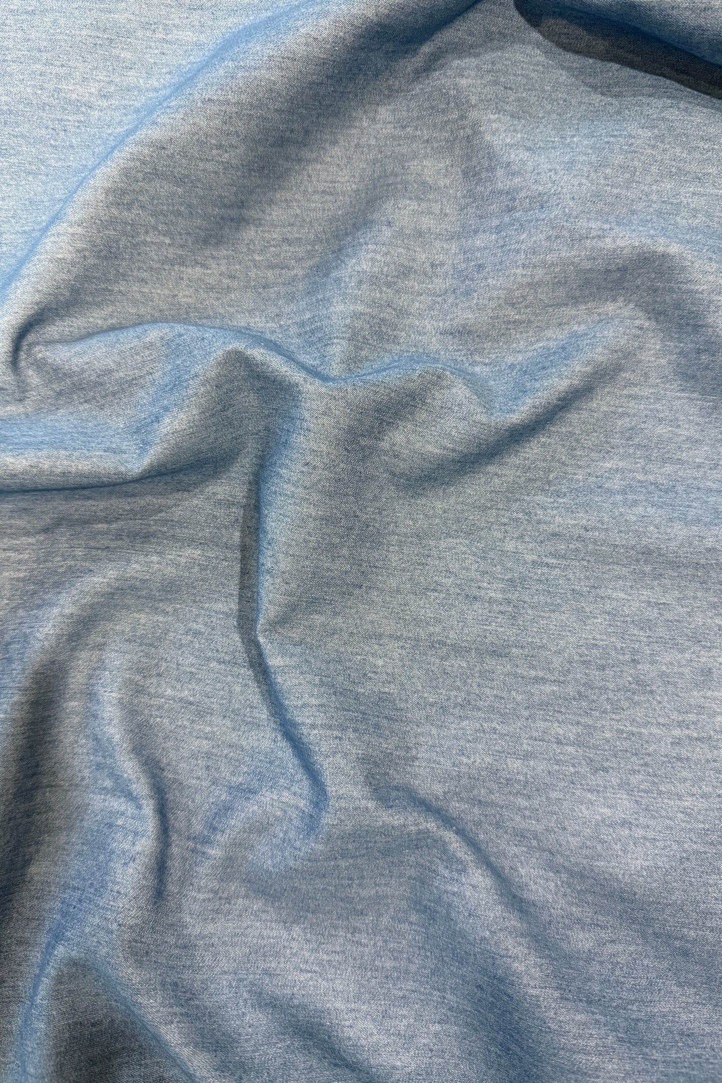 Denim Sky Sheen Top - DressAtR LLC