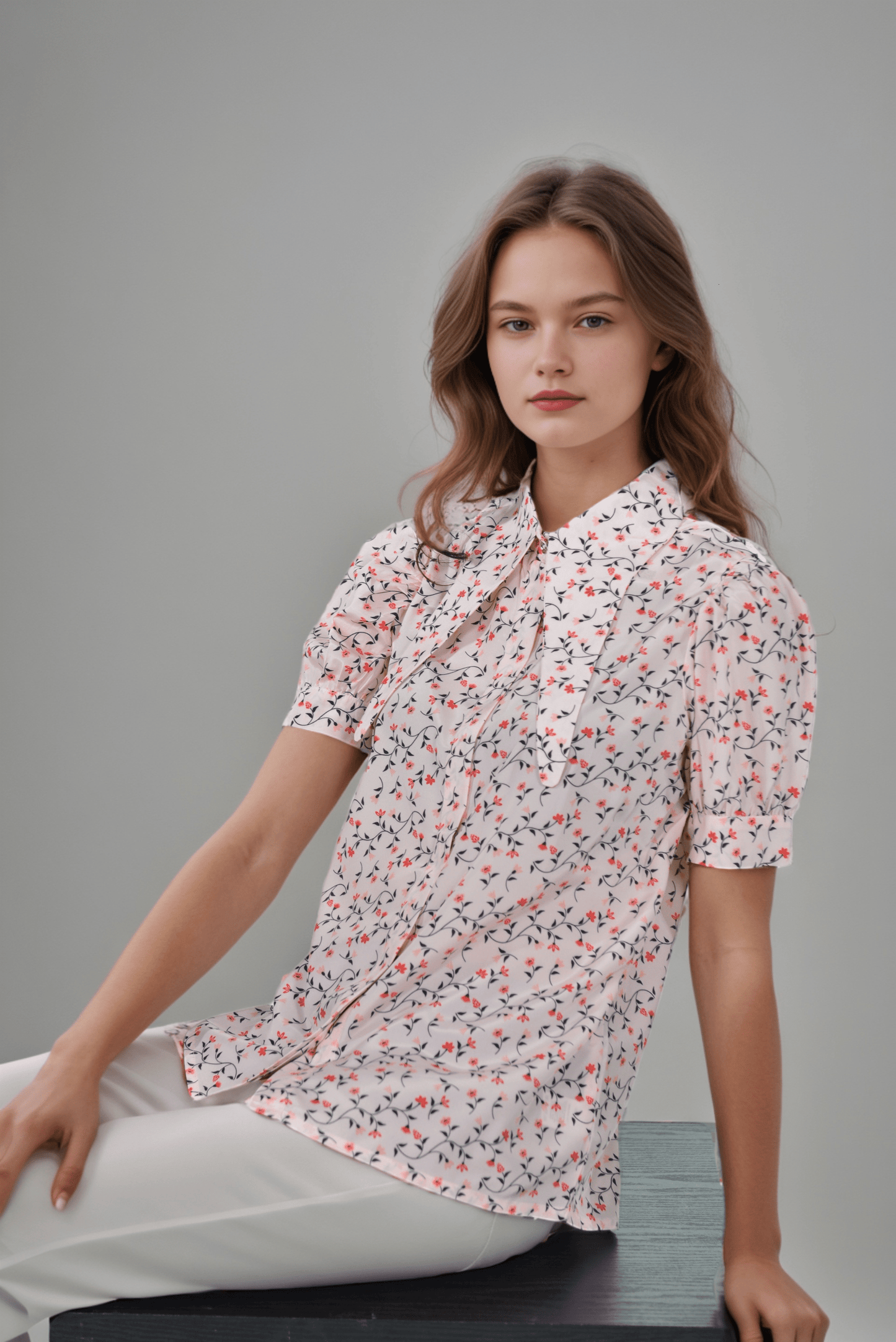 Flow Flower Top - DressAtR LLC