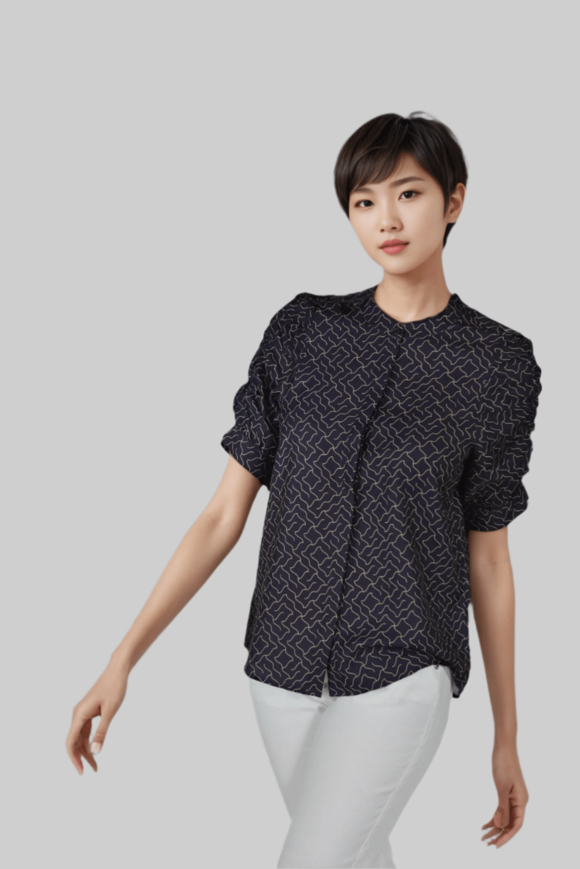 Geo Ziggy Top - DressAtR LLC