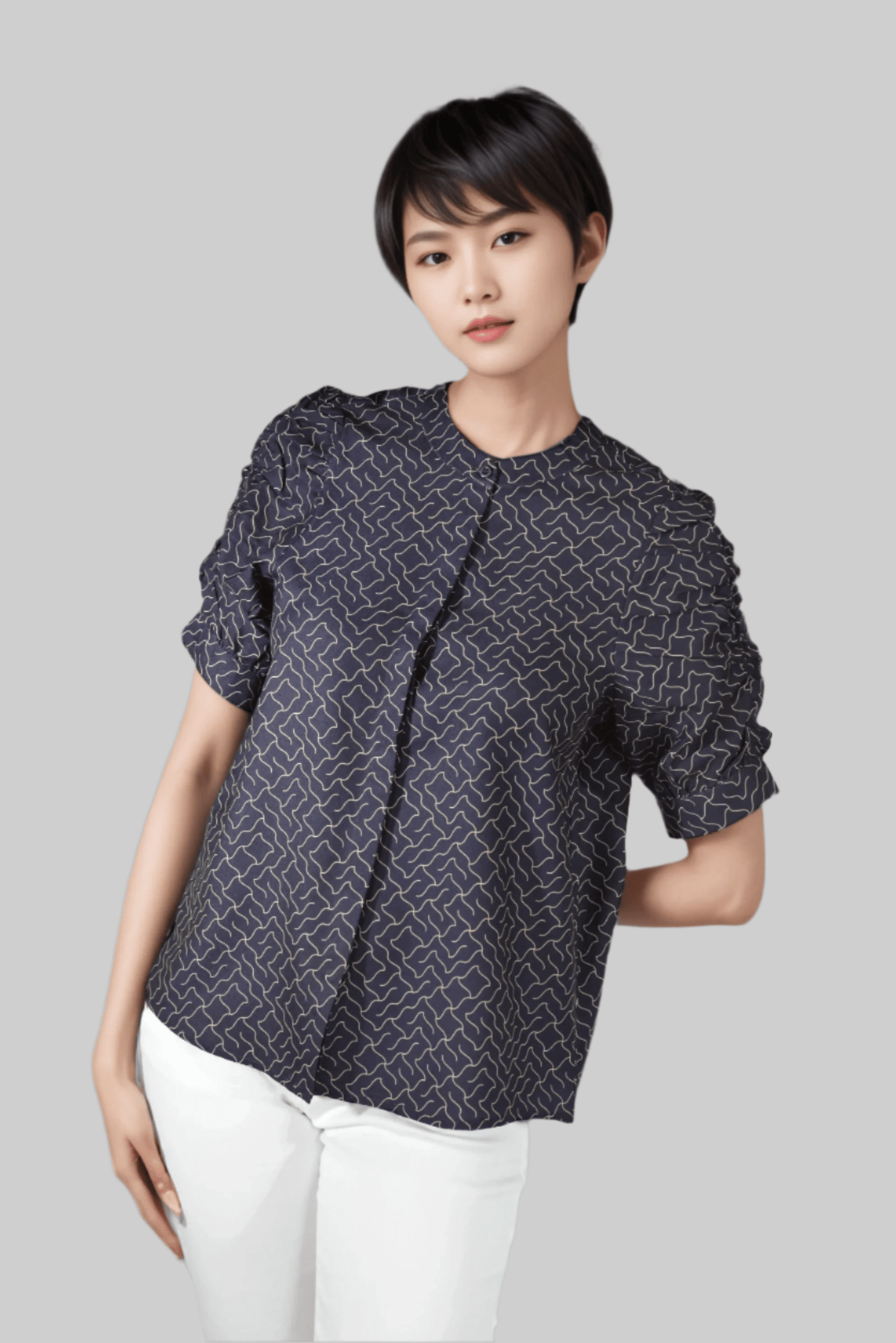 Geo Ziggy Top - DressAtR LLC