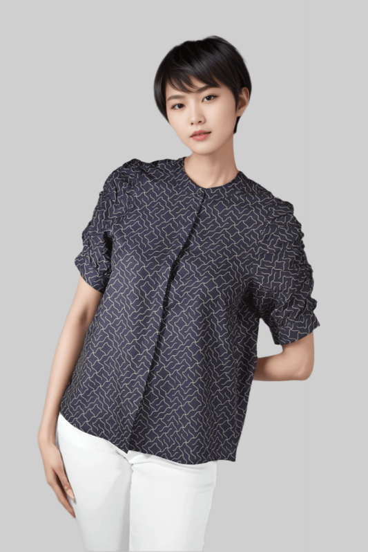 Geo Ziggy Top - DressAtR LLC