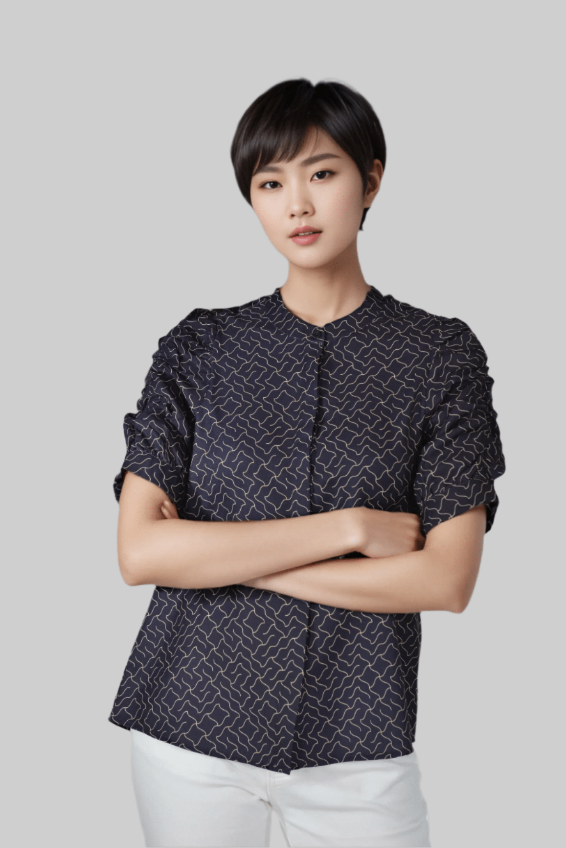 Geo Ziggy Top - DressAtR LLC