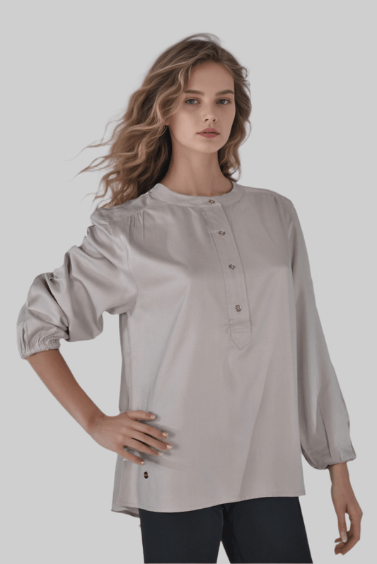Glided Grace Blouse - DressAtR LLC