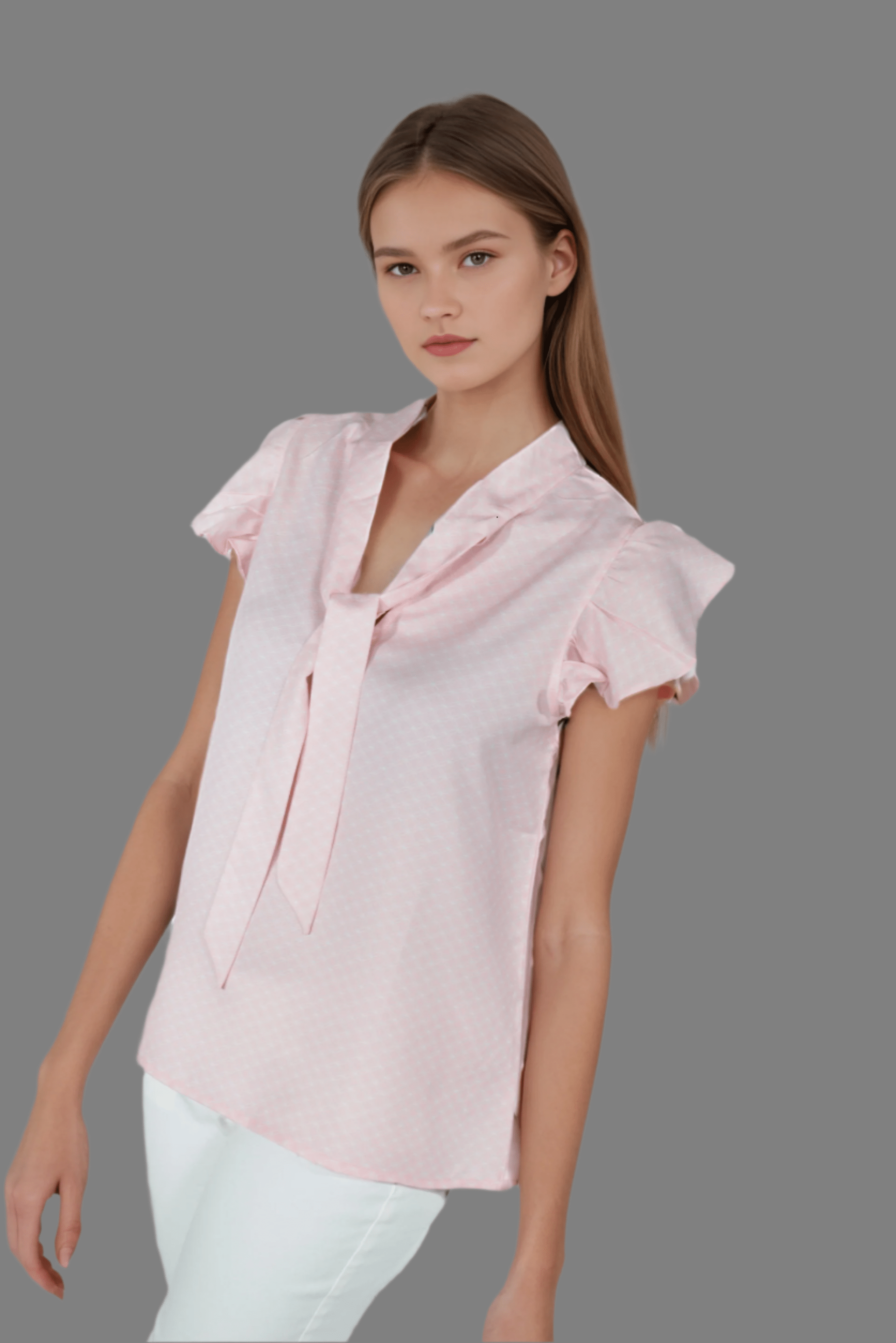 Peri Tie Top - DressAtR LLC