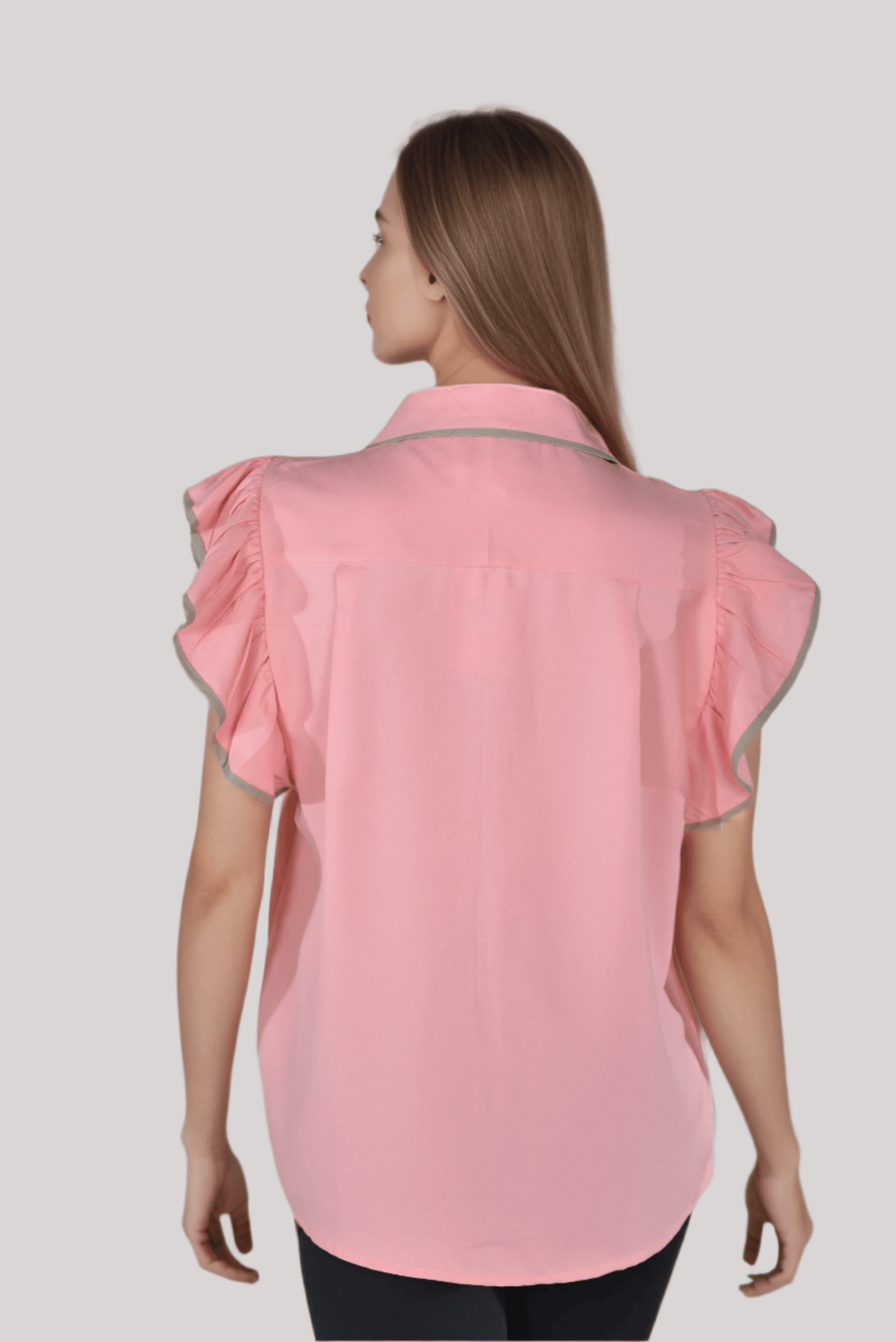Pink Grace Line Top - DressAtR LLC