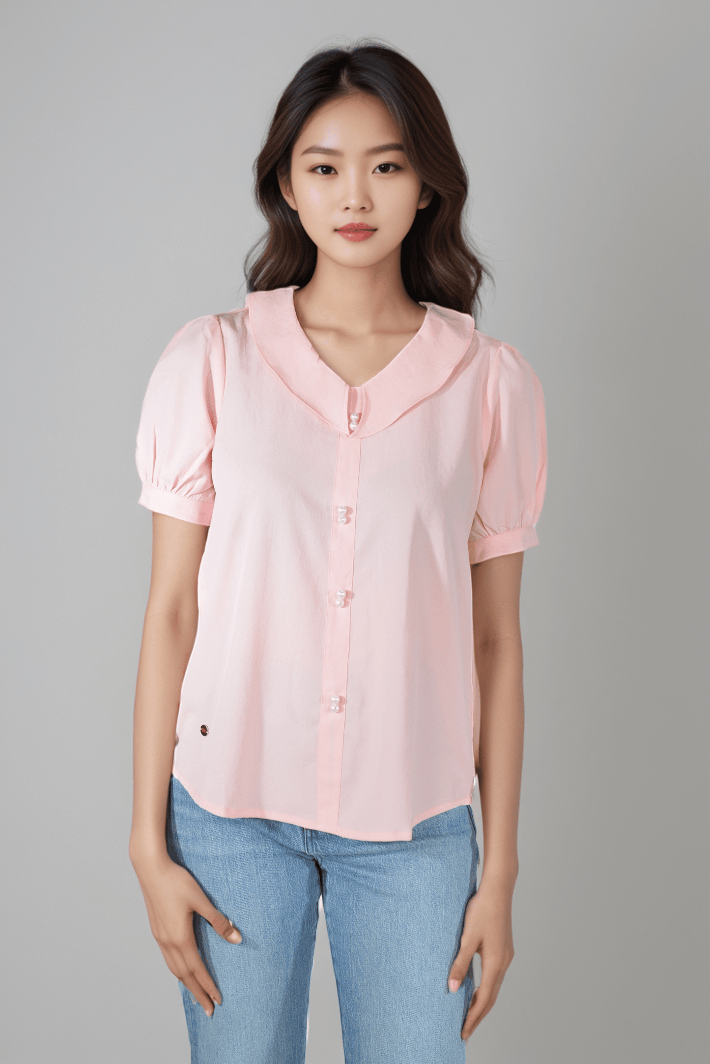 Pink Pearl Top - DressAtR LLC