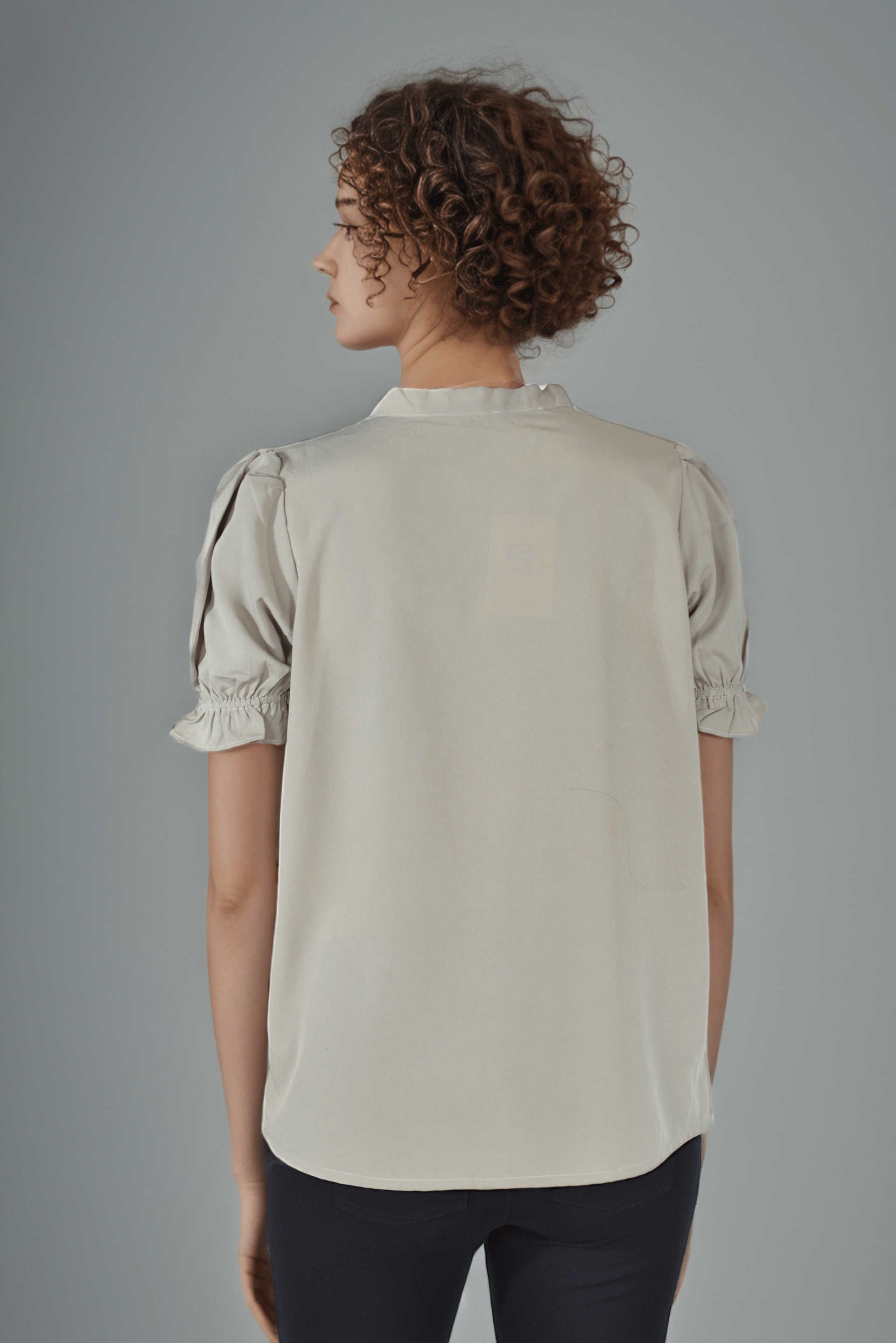 Poise Pleated Top - DressAtR LLC