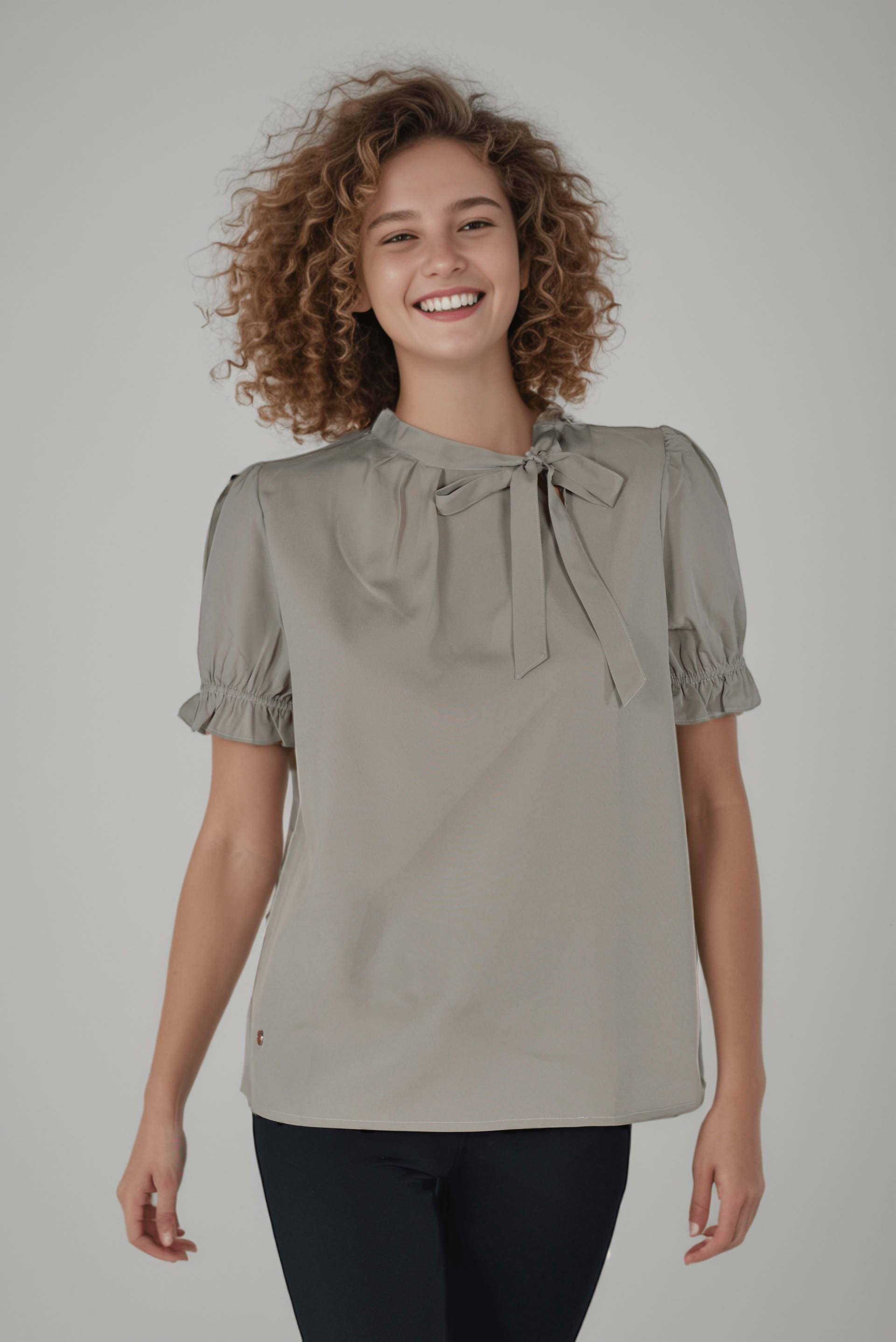 Poise Pleated Top - DressAtR LLC