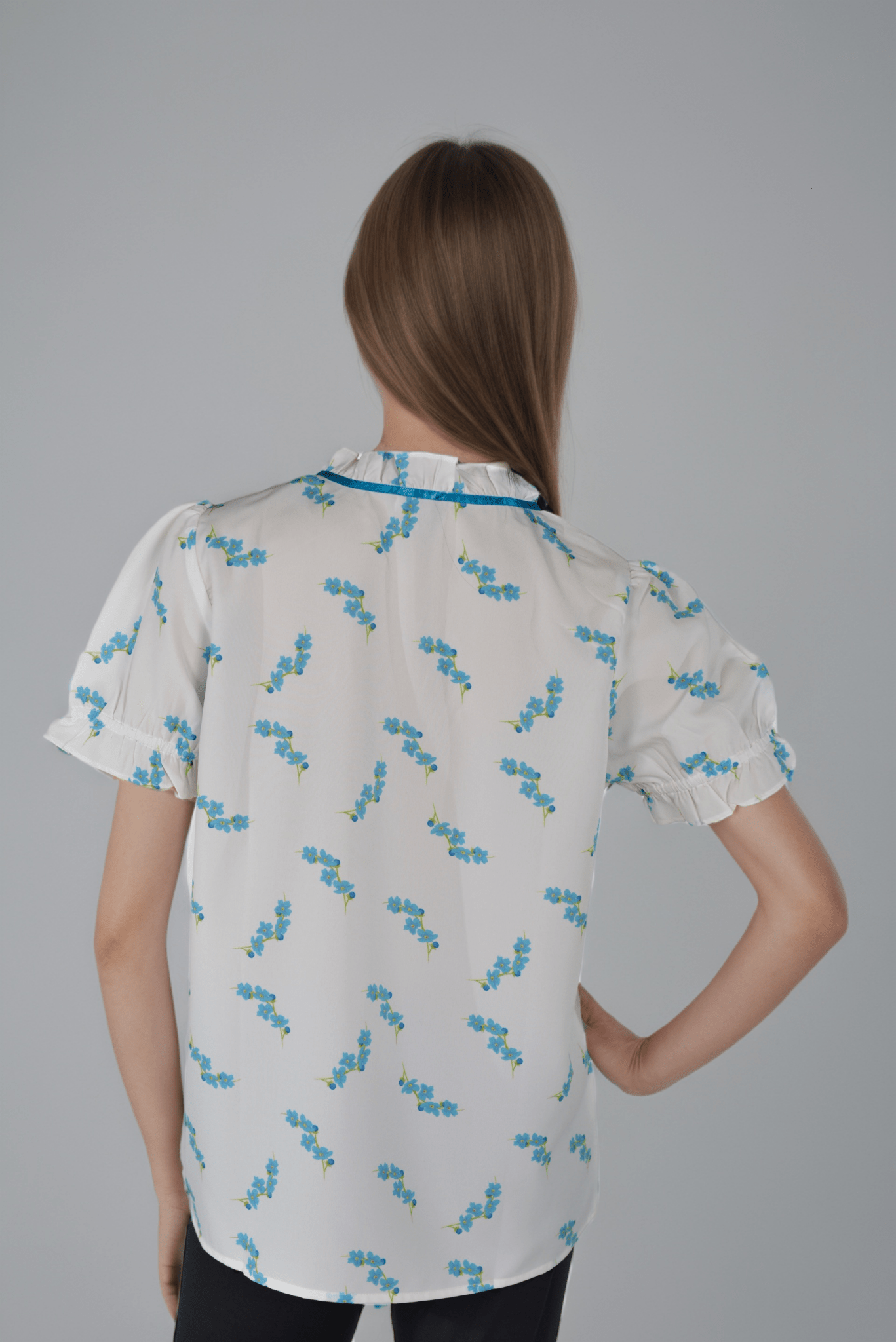 Silk Lace Top - DressAtR LLC