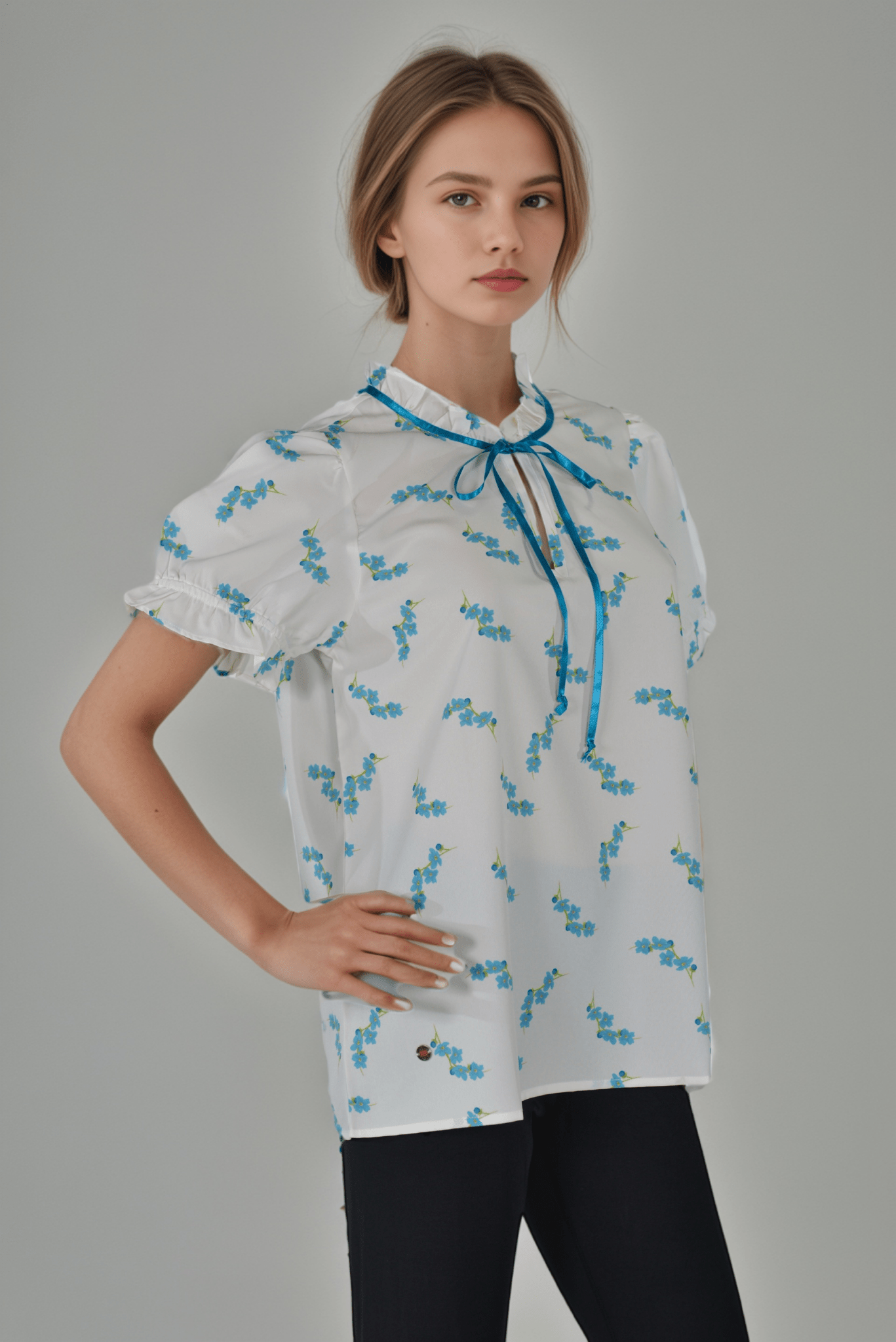 Silk Lace Top - DressAtR LLC