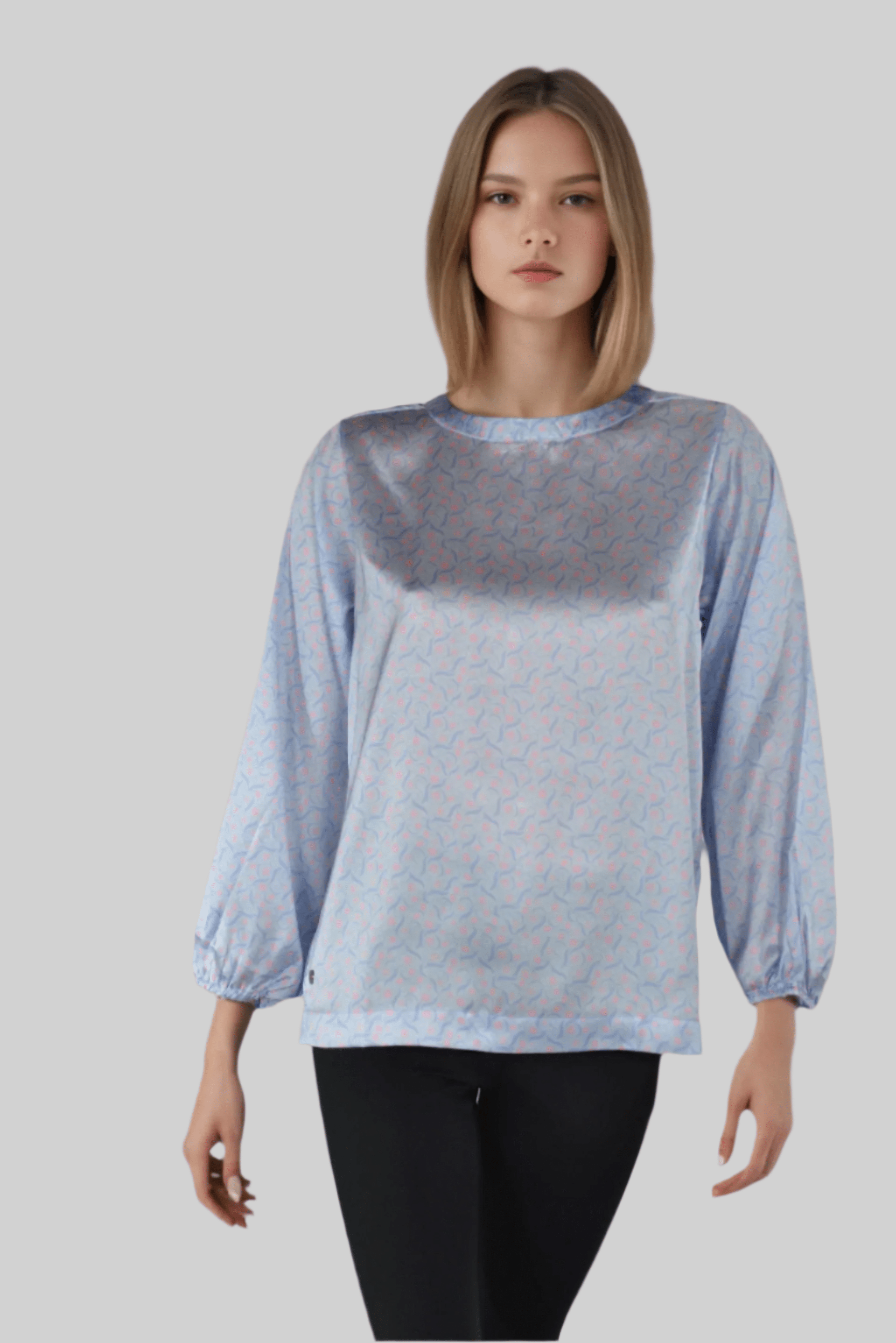 Silk Lilly Blouse - DressAtR LLC