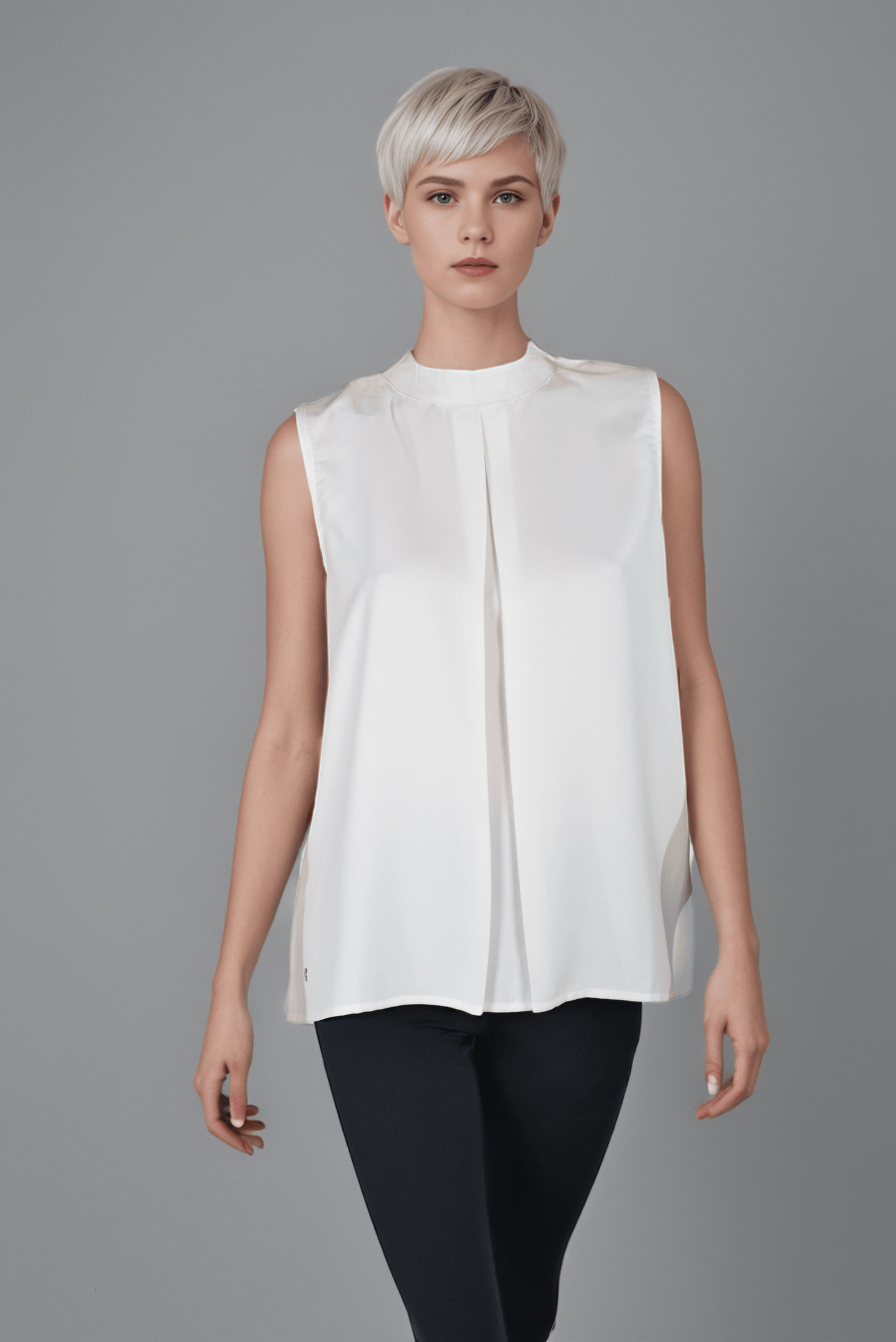 Snow Split Top - DressAtR LLC