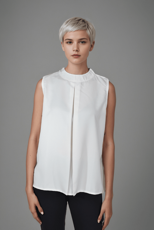 Snow Split Top - DressAtR LLC