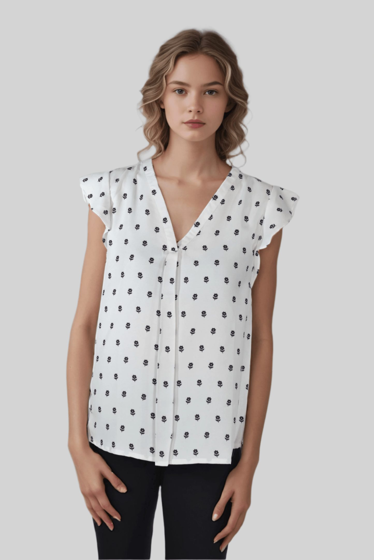 White Cool Top - DressAtR LLC