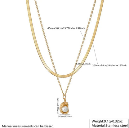 18K Gold Plated Earrings, Necklace Set - DressAtR LLC