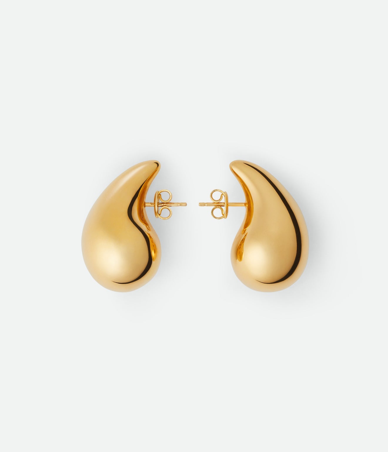 18K Gold Plated Water Drops Ear Studs - DressAtR LLC