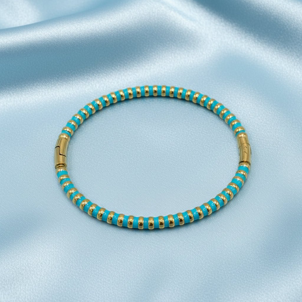 18K Gold Plated Waterproof Bracelet - DressAtR LLC