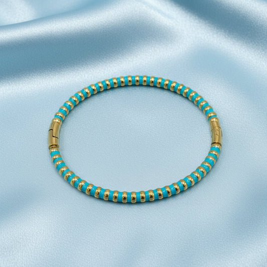 18K Gold Plated Waterproof Bracelet - DressAtR LLC