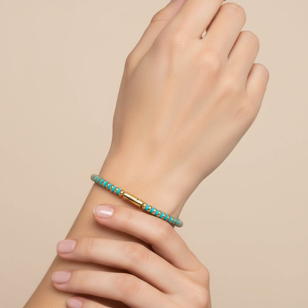 18K Gold Plated Waterproof Bracelet - DressAtR LLC