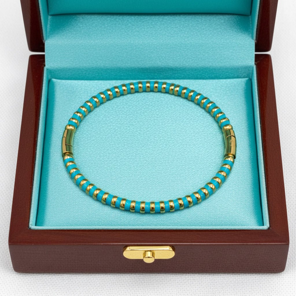 18K Gold Plated Waterproof Bracelet - DressAtR LLC