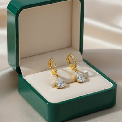 18K Gold With Zircon - DressAtR LLC