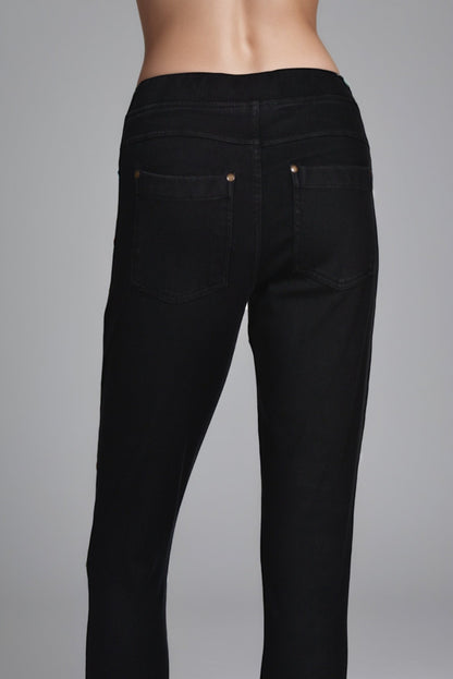 Black Denim Legging - DressAtR LLC