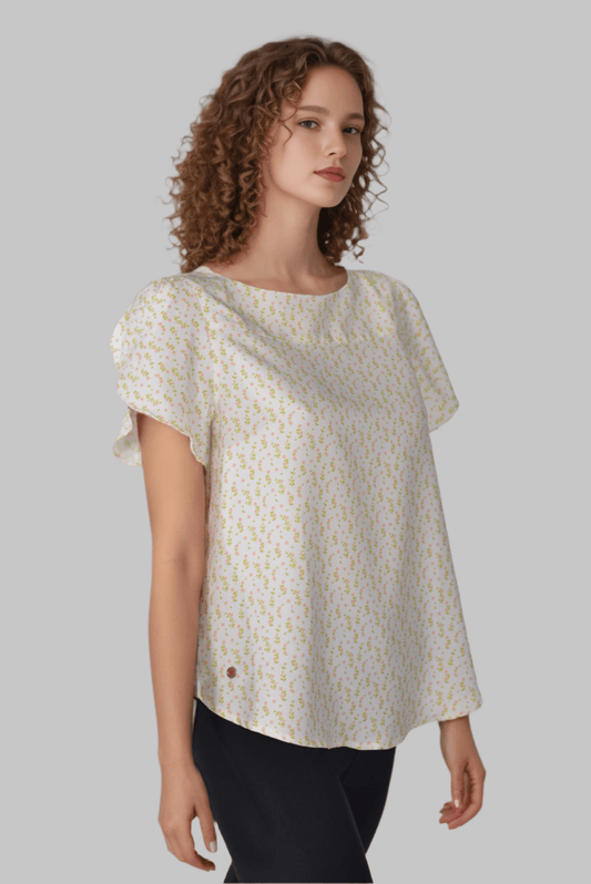 Cute Flower Top - DressAtR LLC