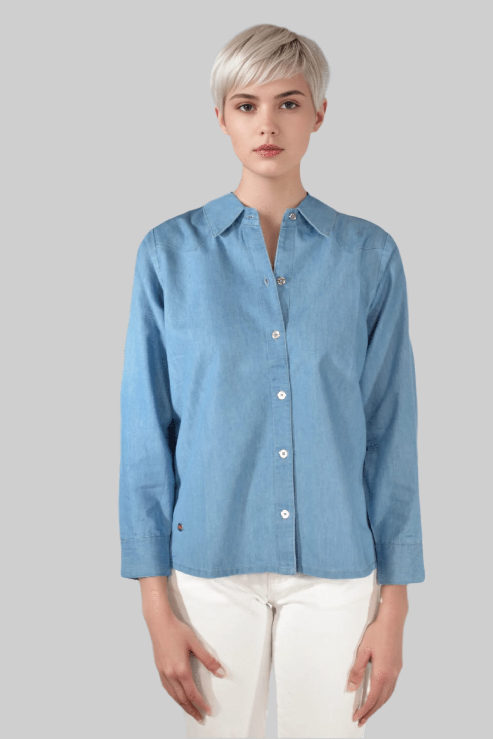Denim Nightfall TF Shirt - DressAtR LLC