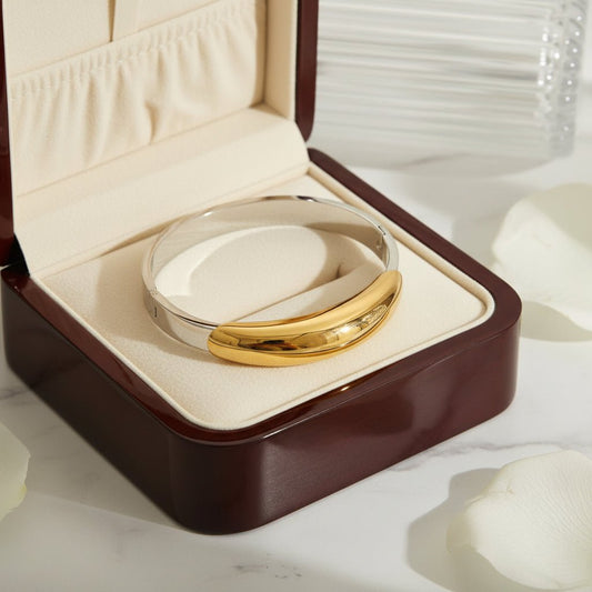 DressAtR 18K Gold Plated Solid Stainless Steel Bracelet - DressAtR LLC