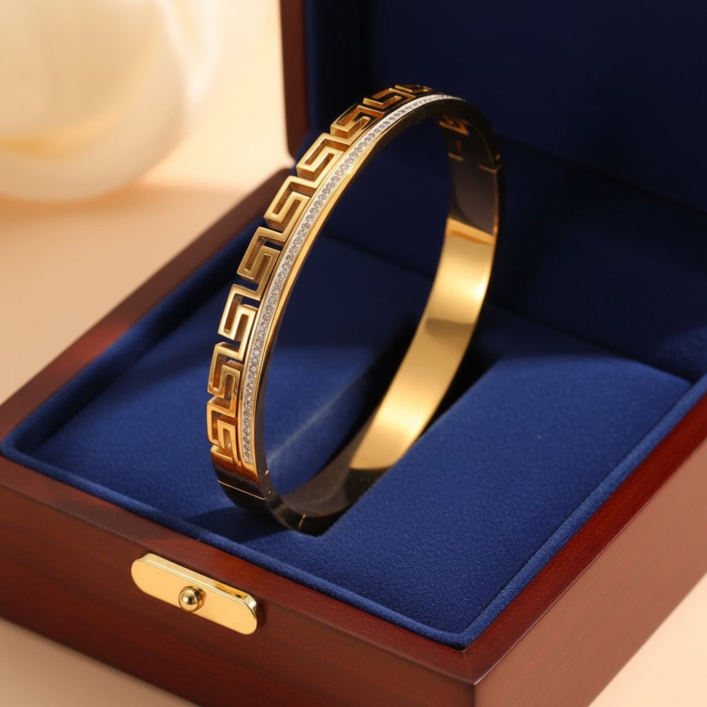 DressAtR 18K Gold Plated Stainless Steel Bracelet - DressAtR LLC