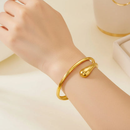 DressAtR 18k Gold Plated Stainless Still Bracelet - DressAtR LLC