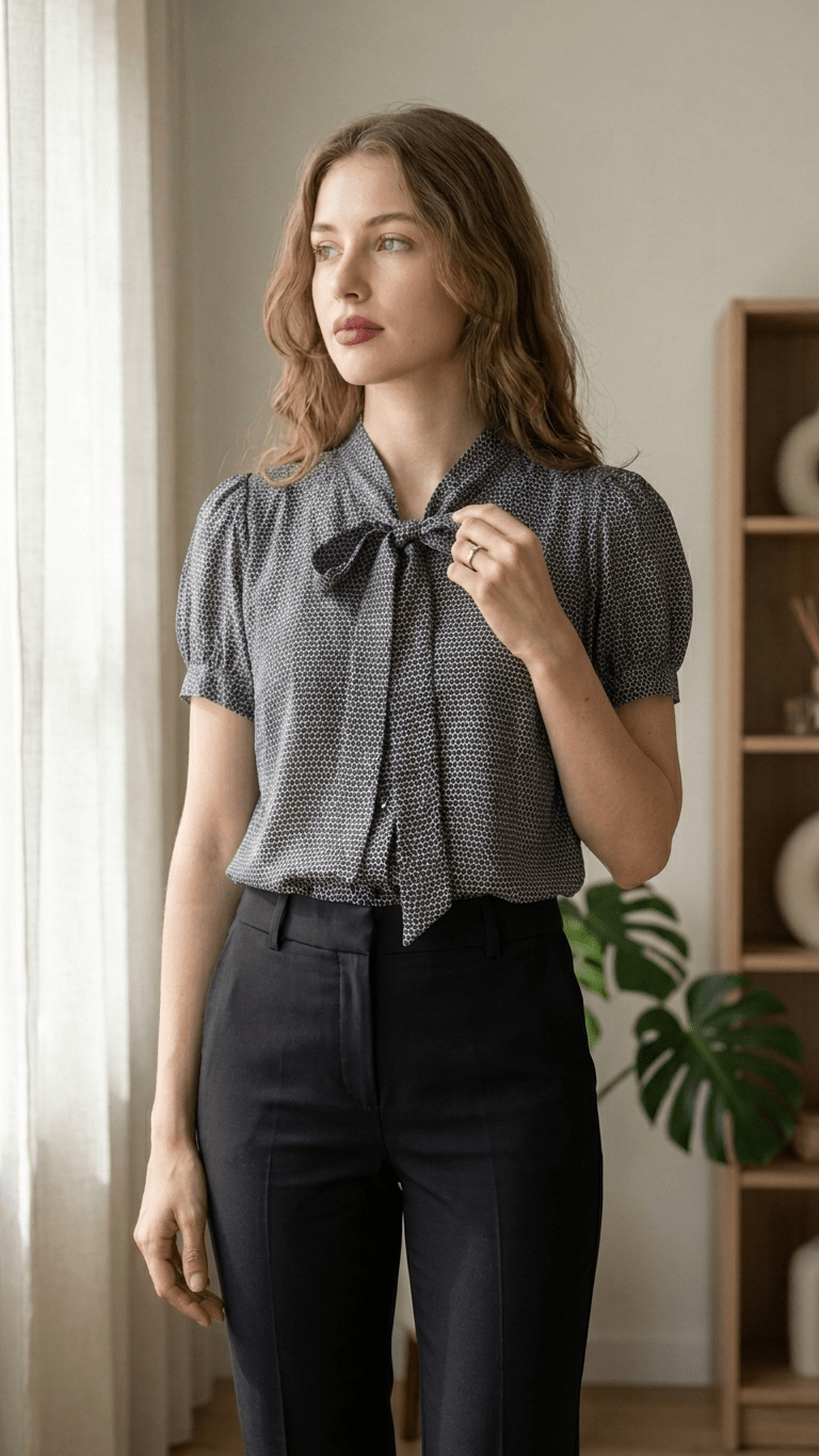 DressAtR Black Tie Top - DressAtR LLC