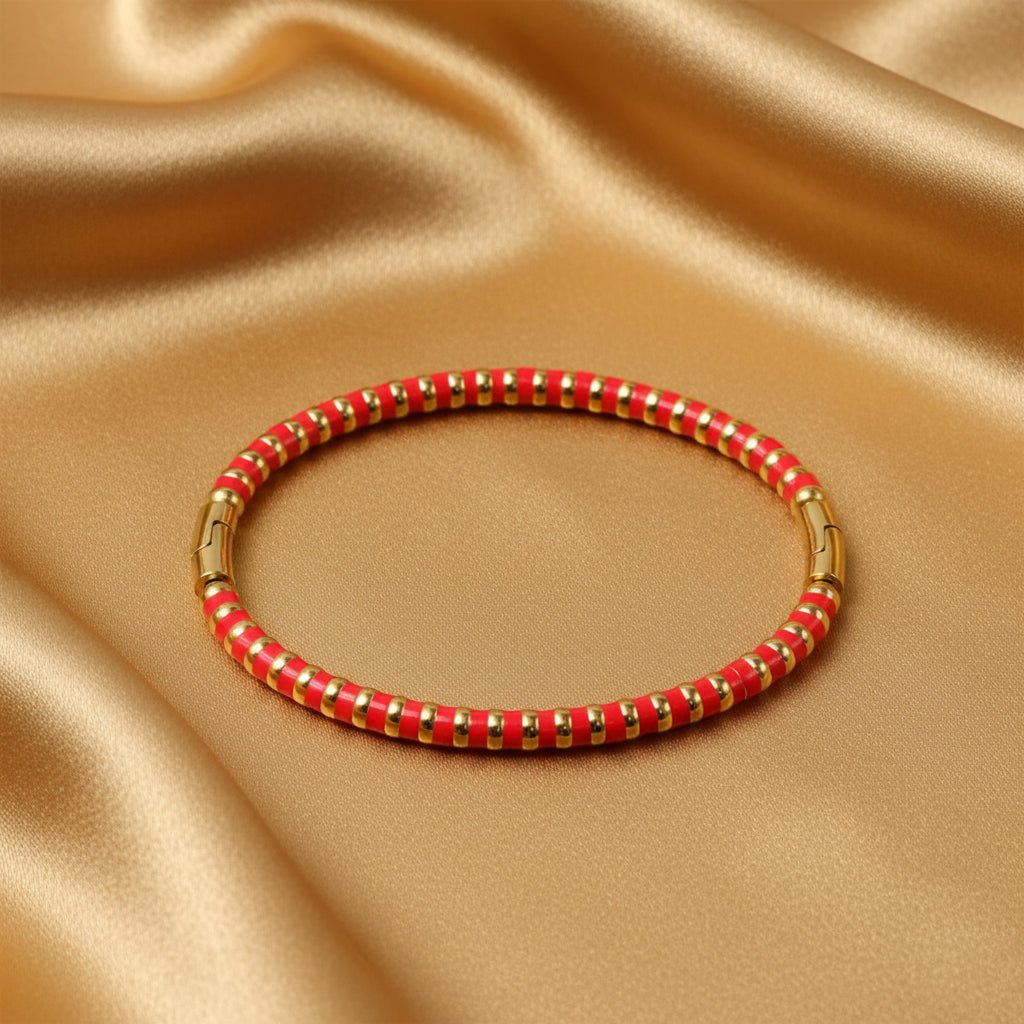 DressAtR Stainless Steel Gold Plated Water Proof non Tarnish Bangle - DressAtR LLC