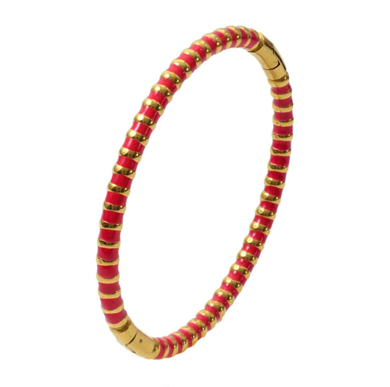 DressAtR Stainless Steel Gold Plated Water Proof non Tarnish Bangle - DressAtR LLC