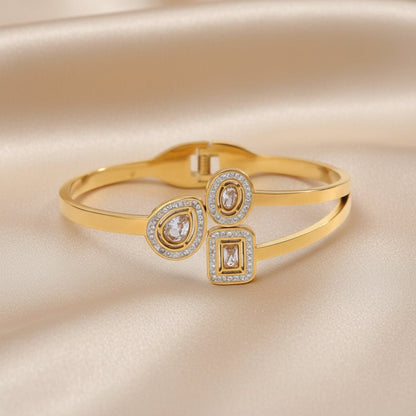 DressAtR Titanium Stainless Steel Elegant Bracelet - DressAtR LLC