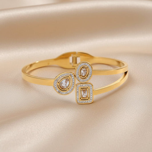 DressAtR Titanium Stainless Steel Elegant Bracelet - DressAtR LLC