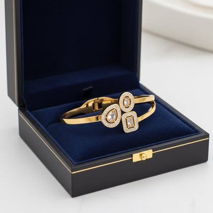 DressAtR Titanium Stainless Steel Elegant Bracelet - DressAtR LLC