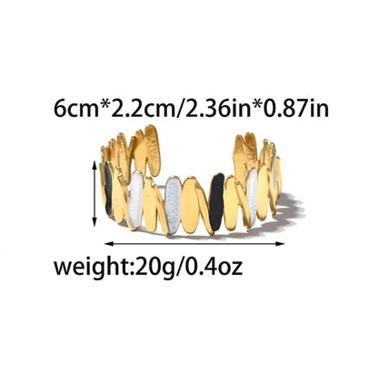 Gold Plated Color Drip Bracelet - DressAtR LLC