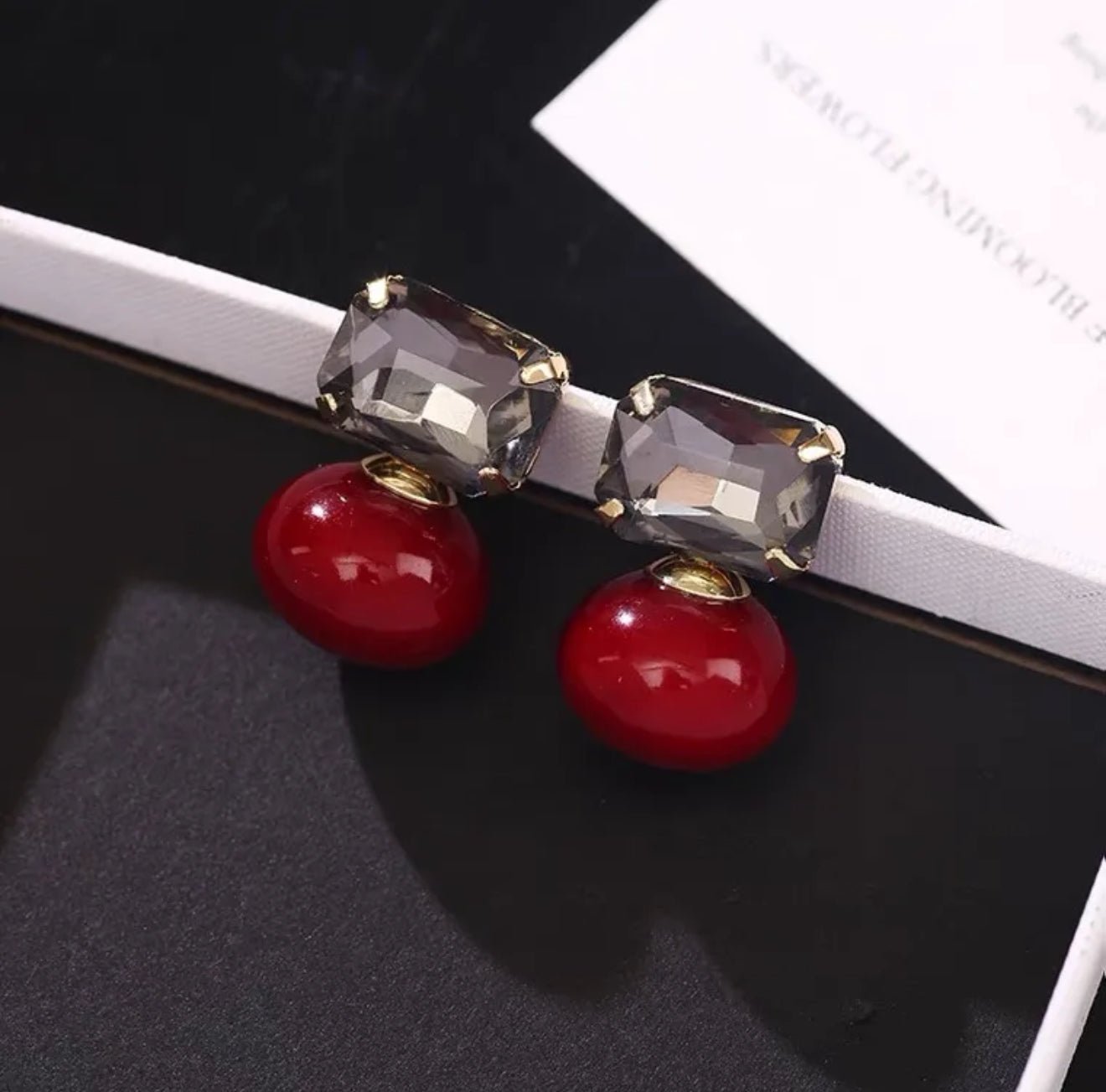 Pearl Zircon Glamorrous Earrings - DressAtR LLC